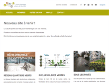 Tablet Screenshot of ecologieurbaine.net